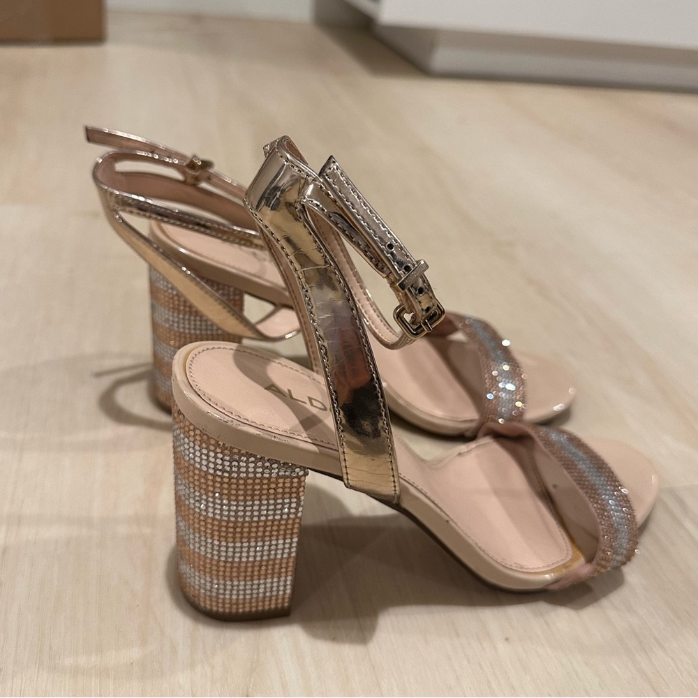 aldo pink heels